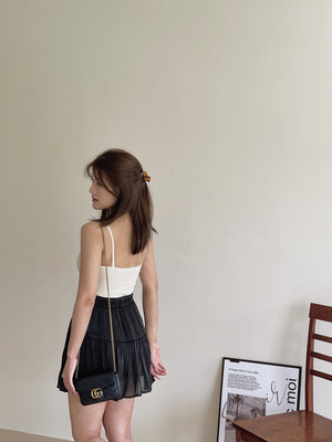 Lace Padded Singlet / 蕾丝透气孔胸垫吊带