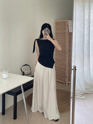 Linen Casual Maxi Pants / 高个子拖地棉麻休闲裤