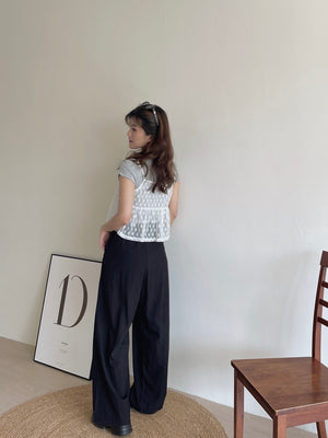 Anne Two Pieces Top  / 甜美叠穿两件套