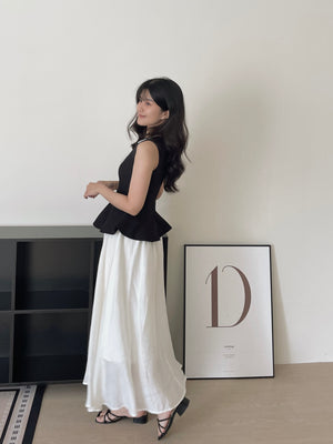 Midnight Muse Elegant Set / 法式钉珠收腰半身裙套装
