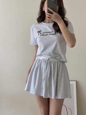 Graphic Printed Girl Sets / 蝴蝶结少女风套装
