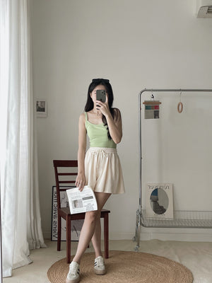 Padded Strap Singlet / 遮副乳带胸垫背心