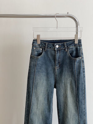 Fit Stretch Bootcut Jeans / 弹力微喇叭牛仔裤