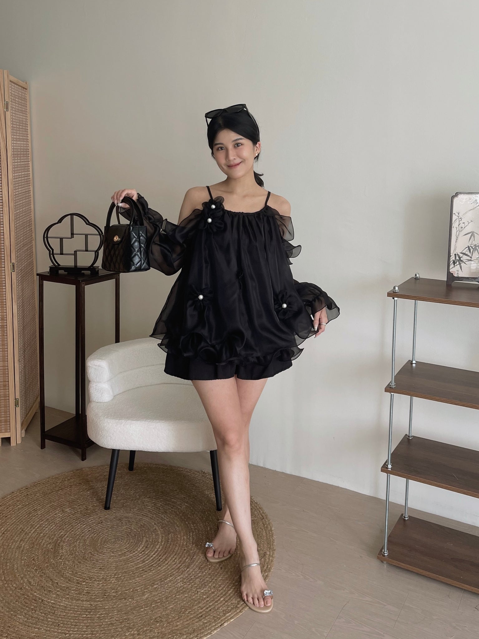 Ballet Layered Mini Skirt / 蛋糕芭蕾迷你短裙