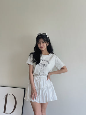 Girly Pop Tee / 少女感显瘦T恤