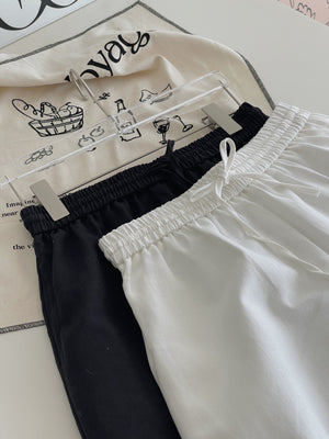 Casual Hollow Edge Pants / 舒适镂空边休闲短裤
