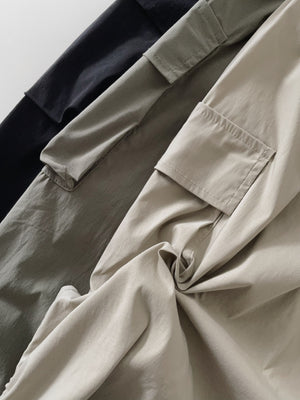 Cargo Elastic Midi Skirt / 速干弹力工装裙