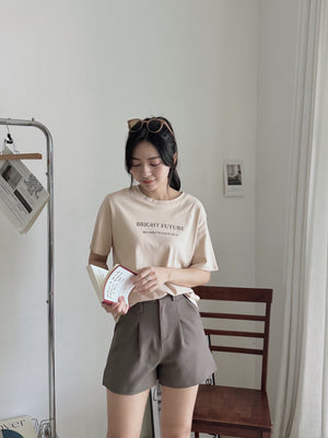 Simple Letters Tee / 简约字母T恤