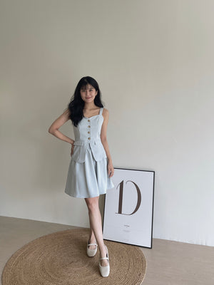 Isabelle Button Up Set / 知性优雅排扣套装