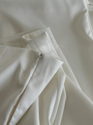 Elegant Satin Bow Set / 名媛气质蝴蝶结缎料套装