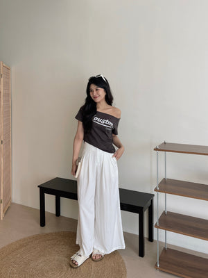 High Rise Relaxed Pants / 松弛感高腰小个子阔腿拖地裤