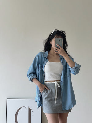 Soft Denim Shirt / 超软凉凉牛仔衬衫