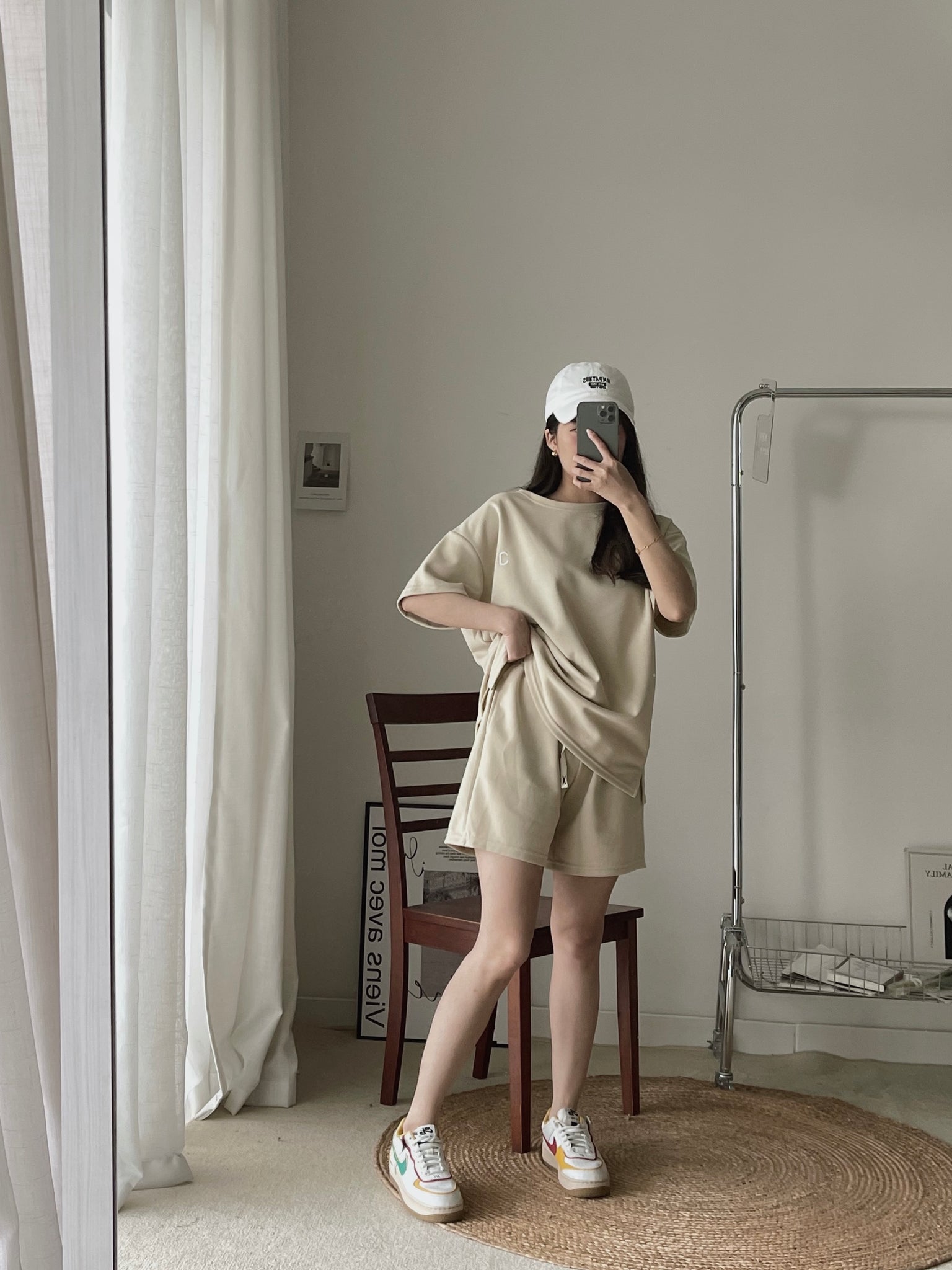 Morandi Casual Set / 莫兰蒂小刺绣休闲套装