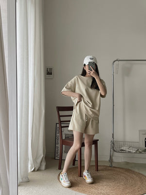 Morandi Casual Set / 莫兰蒂小刺绣休闲套装
