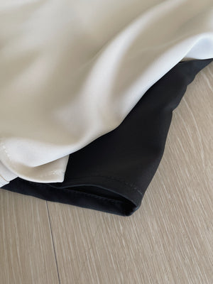 Eliss Kimono Blouse / 小众通勤收腰衬