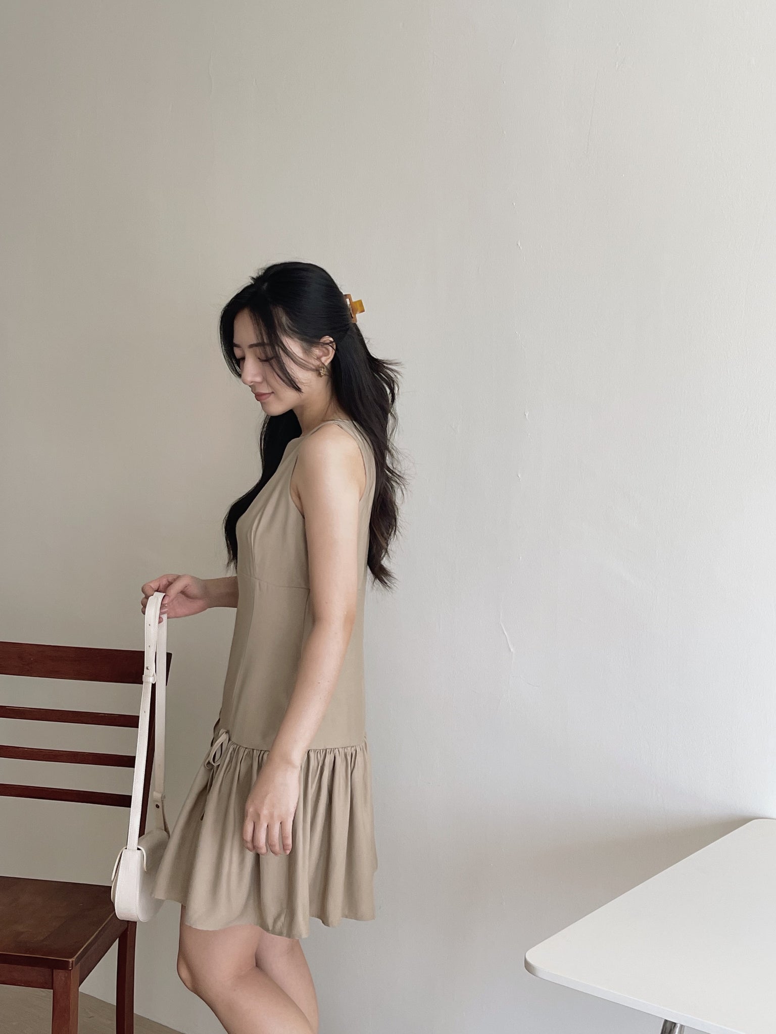 Celine Mini Bow Dress / 气质小蝴蝶结连衣裙