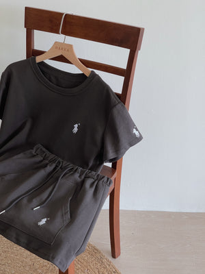 Logo Tee Casual Set / 休闲T恤套装
