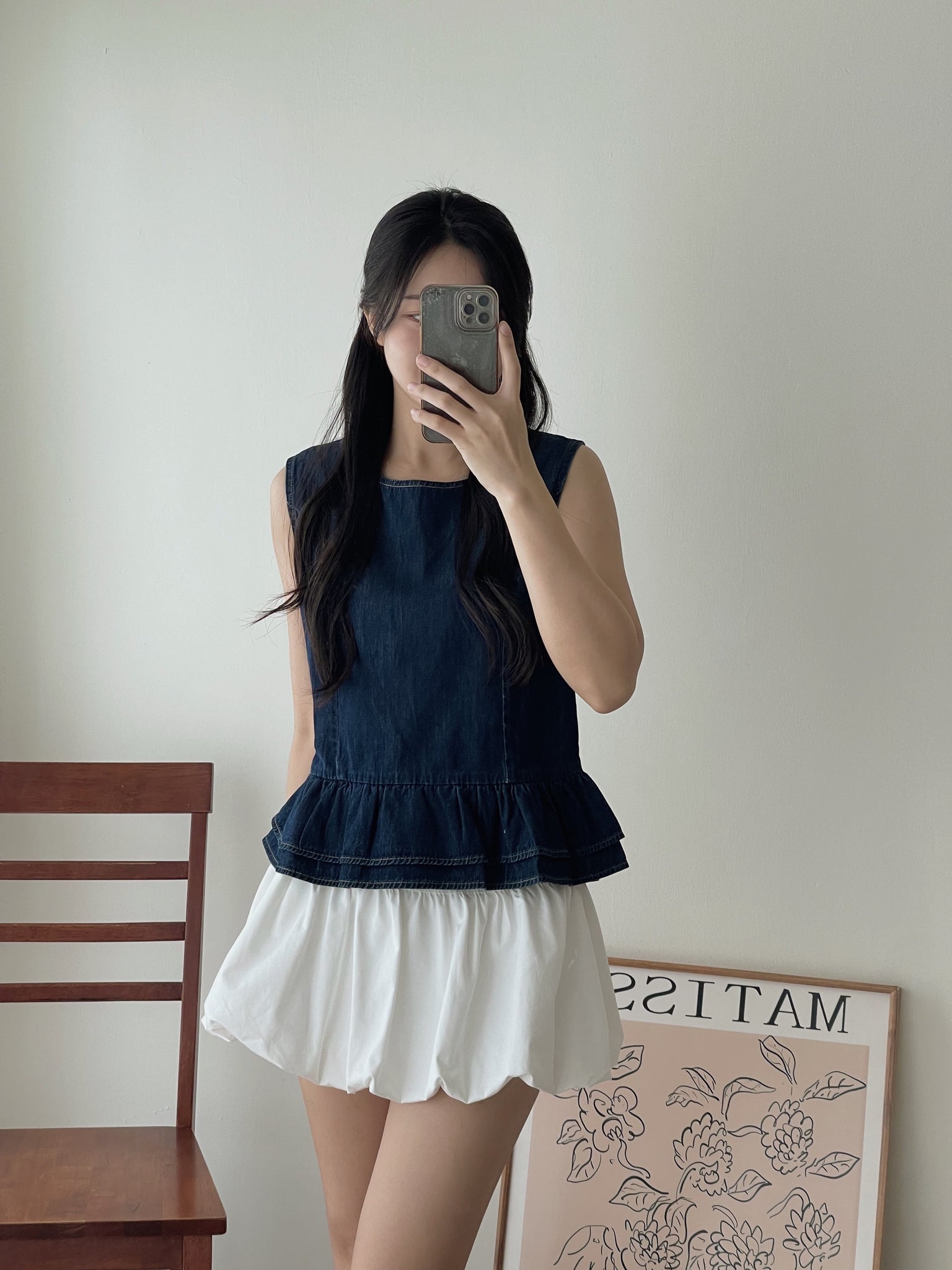 Tulip Puff Skirt / 遮胯花苞短裙
