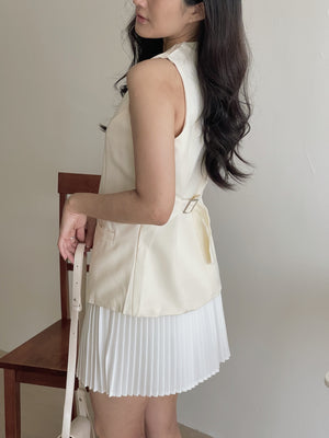 Button Up Suit Vest / 高级感西装马甲背心