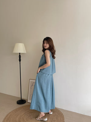 Garcella Linen Set / 简约棉麻套装