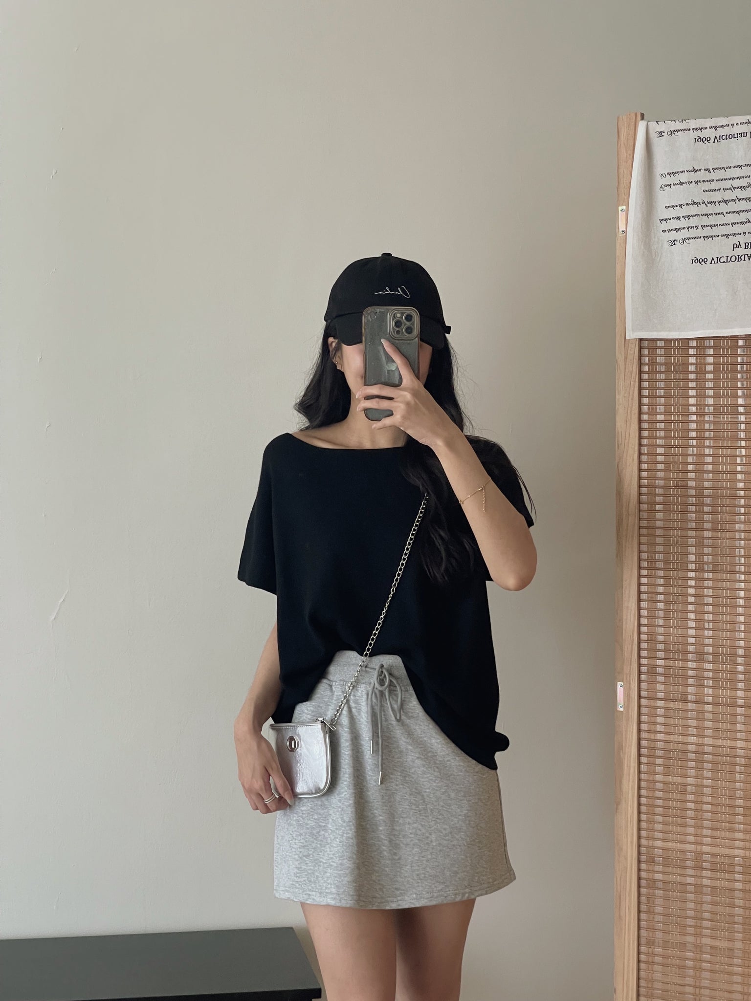 Soft Knit Oversized Top / 软糯超宽松针织T恤