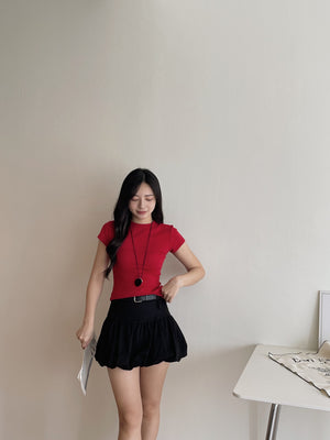 Tulip Puff Skirt / 遮胯花苞短裙