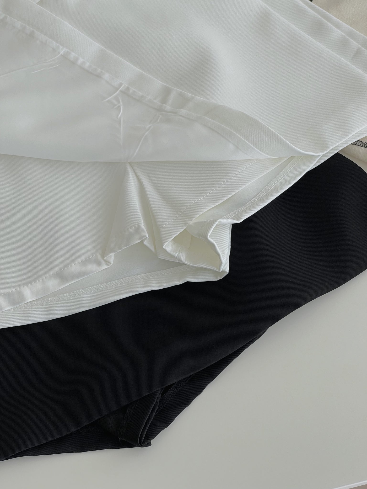 Refined Suit Skort / 简约前后帘西装裤裙