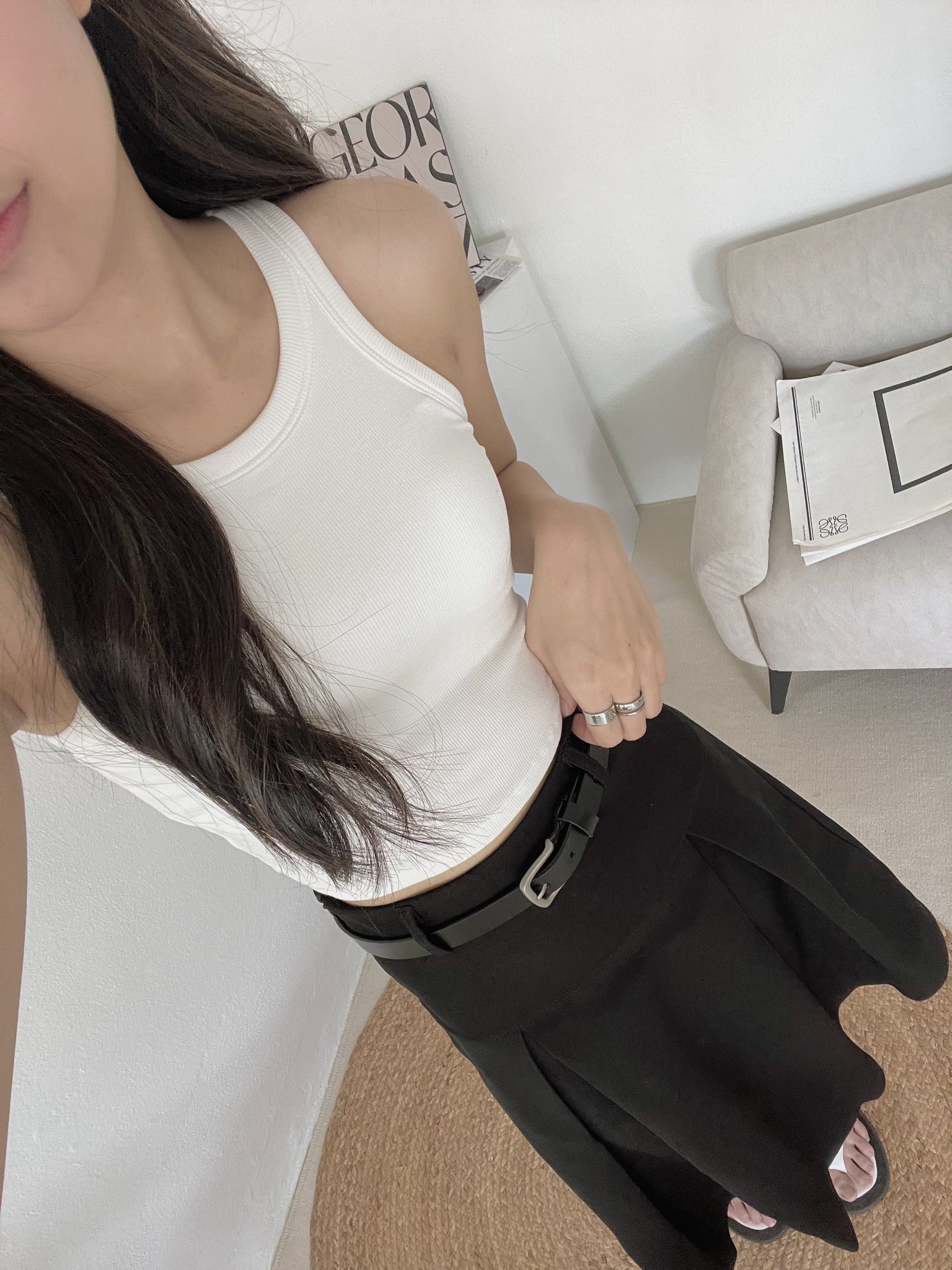 Comfy Padded Tank Top / 舒适一体式胸垫背心