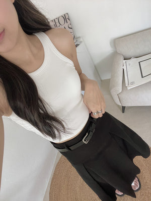 Comfy Padded Tank Top / 舒适一体式胸垫背心