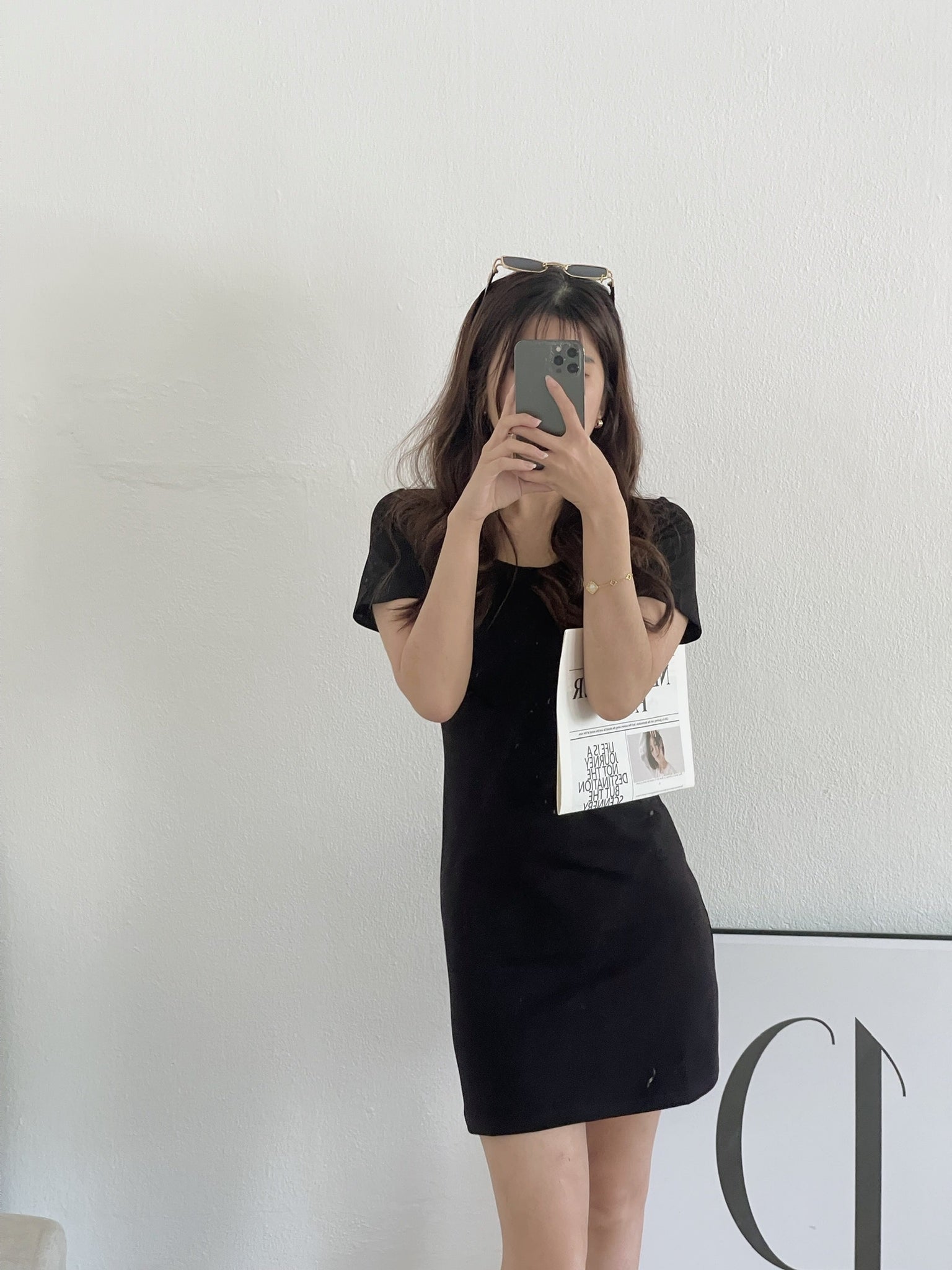 Mavis Tshirt Dress / 超质感小个子T恤裙