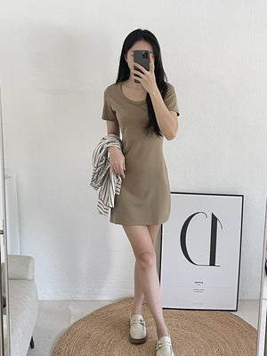 Mavis Tshirt Dress / 超质感小个子T恤裙