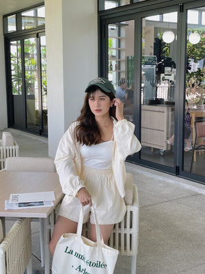 Plain Padded Camisole / 胸垫吊带内搭