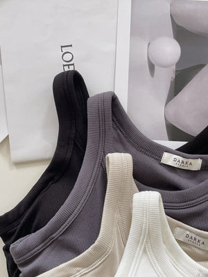 Comfy Padded Tank Top / 舒适一体式胸垫背心