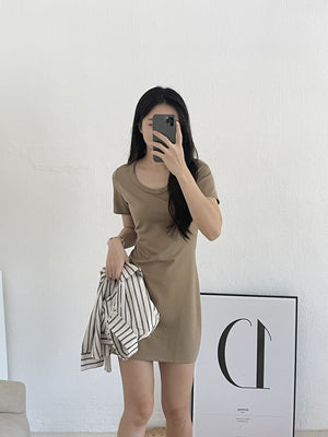Mavis Tshirt Dress / 超质感小个子T恤裙