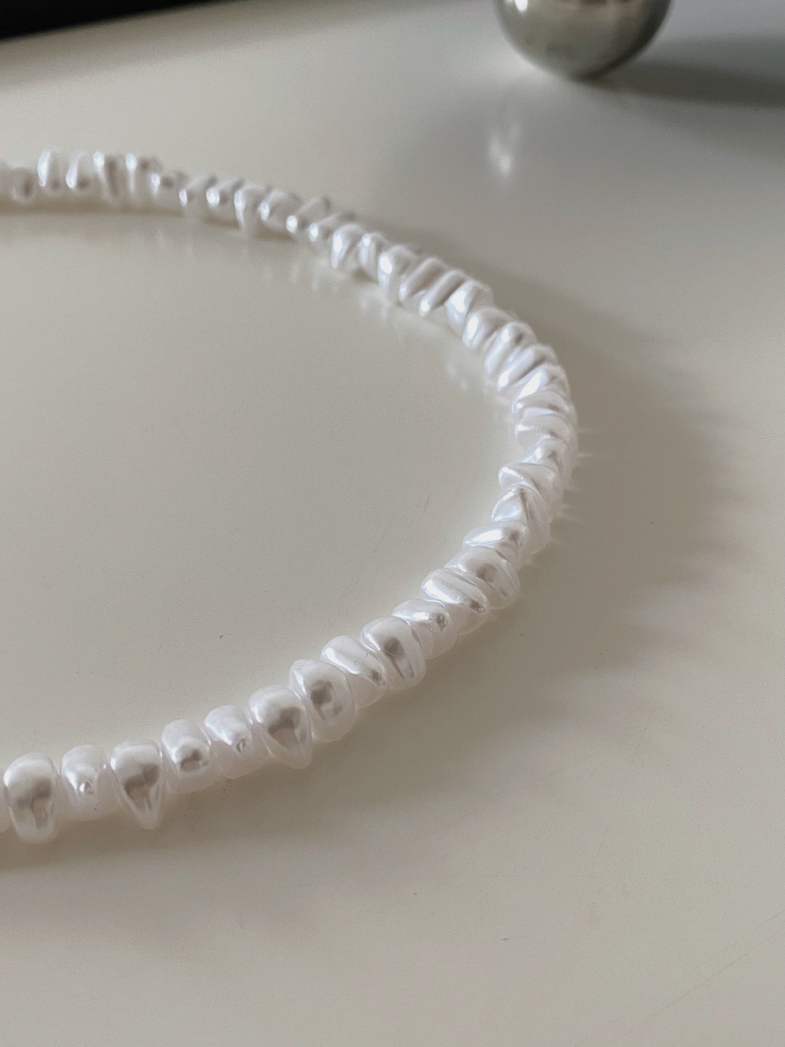 Baroque Magnetic Necklace / 巴洛克珍珠磁吸项链