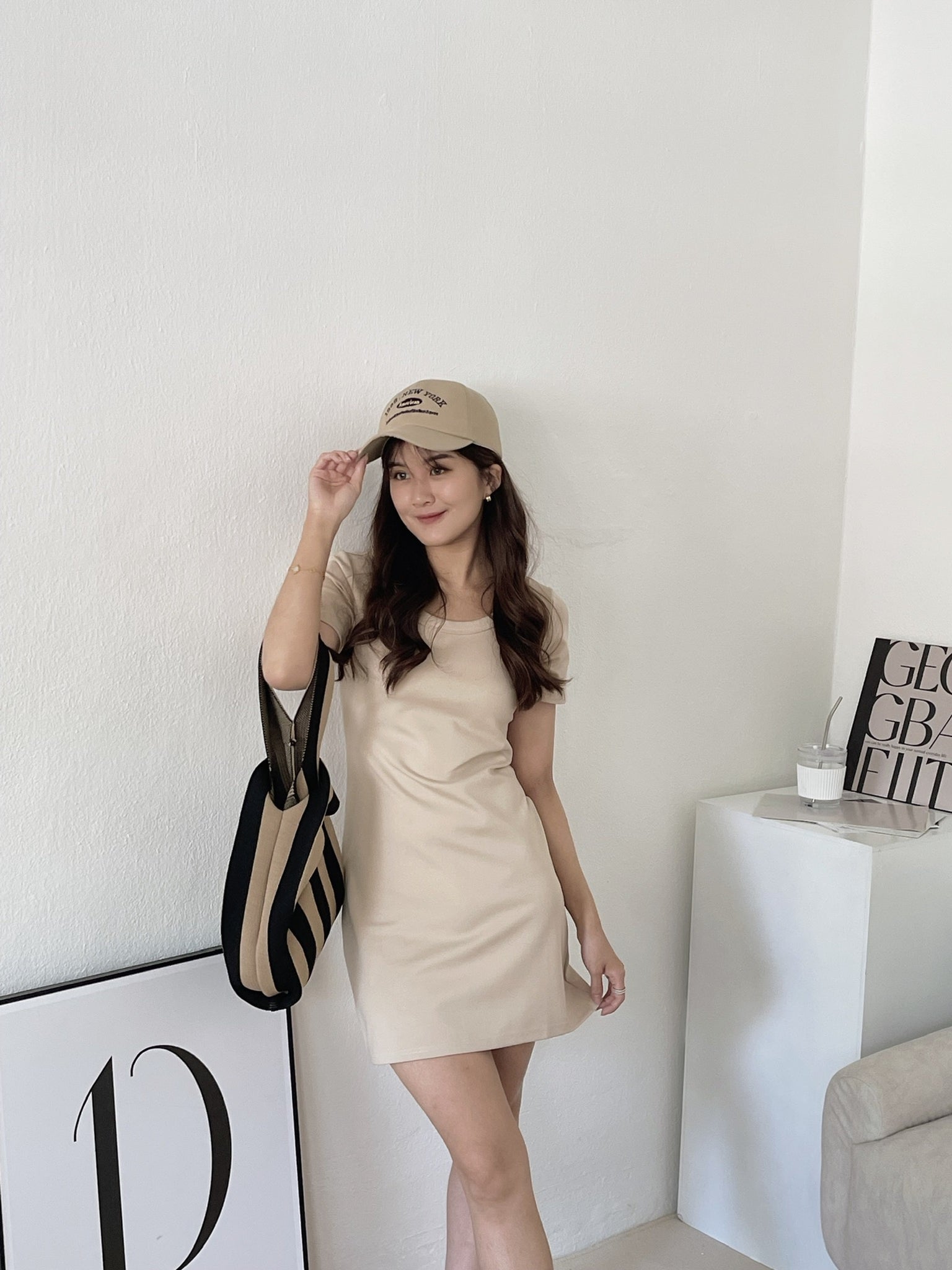 Mavis Tshirt Dress / 超质感小个子T恤裙