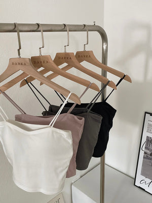 Plain Padded Camisole / 胸垫吊带内搭
