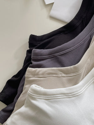 Comfy Padded Tank Top / 舒适一体式胸垫背心