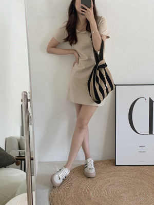 Mavis Tshirt Dress / 超质感小个子T恤裙