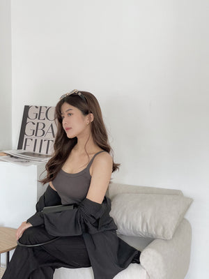 Padded Strap Singlet / 遮副乳带胸垫背心