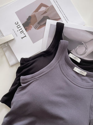Comfy Padded Tank Top / 舒适一体式胸垫背心