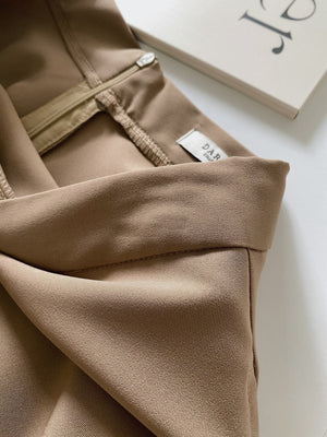 Alaia Flared Midi Skirt / 抗皱西料伞摆裙