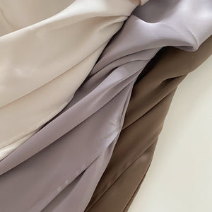 Camila Satin Dress / 開衩緞面吊帶裙