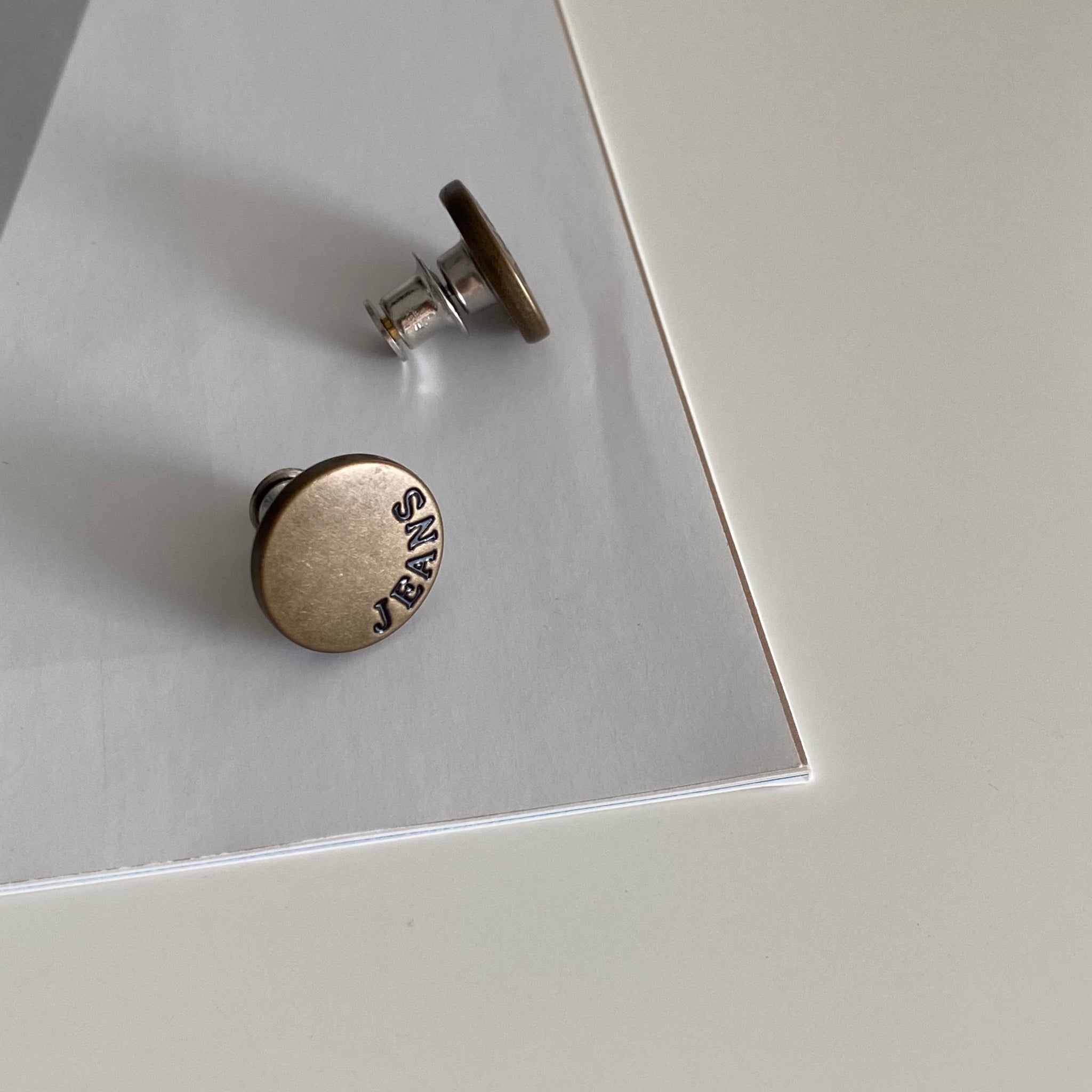 Pants Waist Adjustment Button / 金屬褲子調節松緊扣 (2 Pcs)