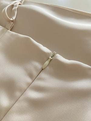 Camila Satin Dress / 開衩緞面吊帶裙