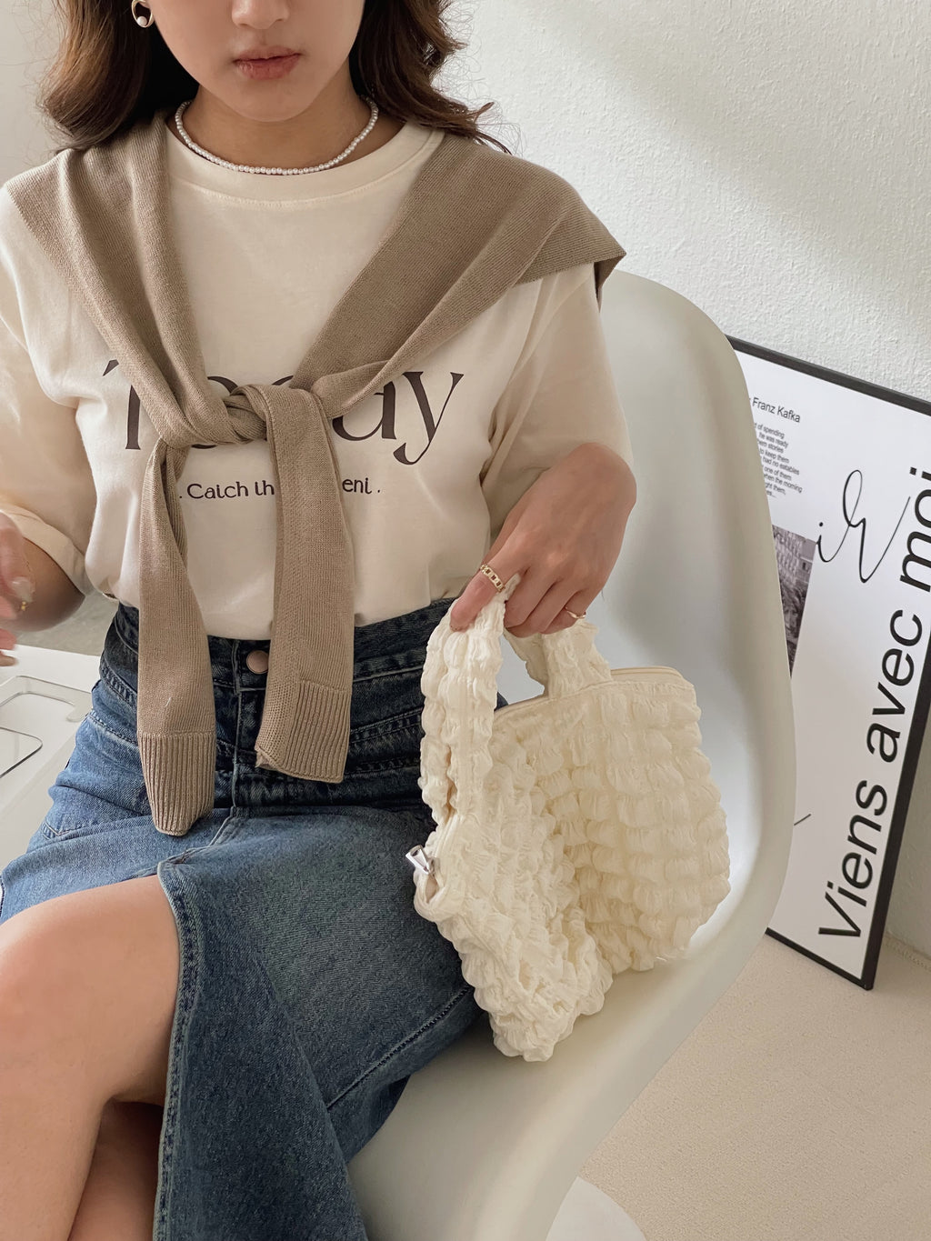 Matchy Knitted Shawl / 百搭针织小披肩