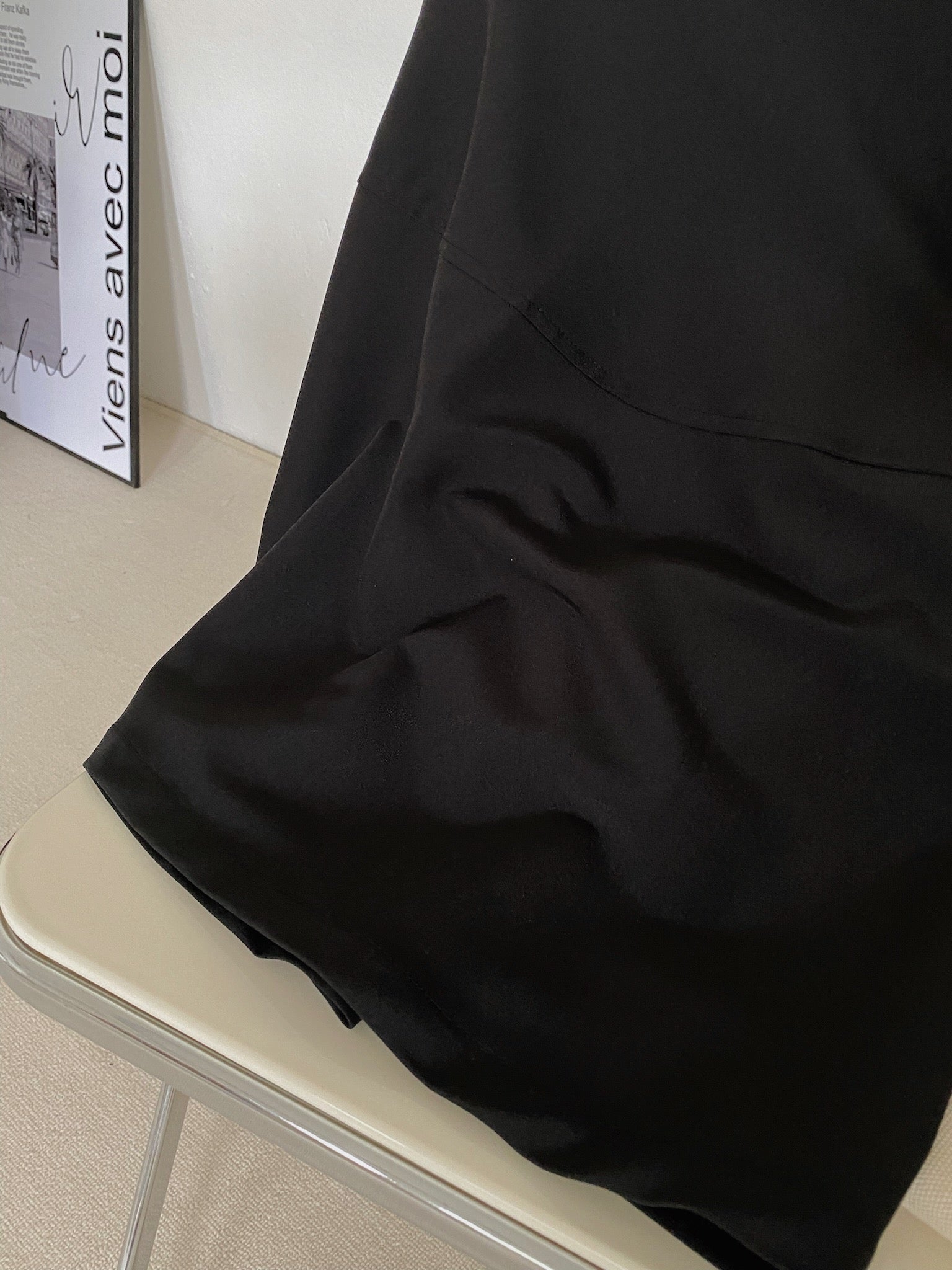 Alaia Flared Midi Skirt / 抗皱西料伞摆裙